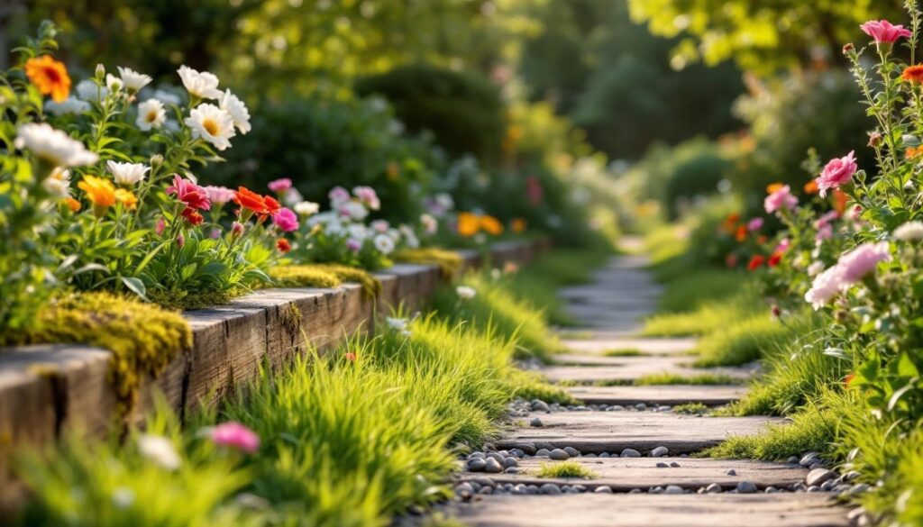traverses chemin de fer jardin