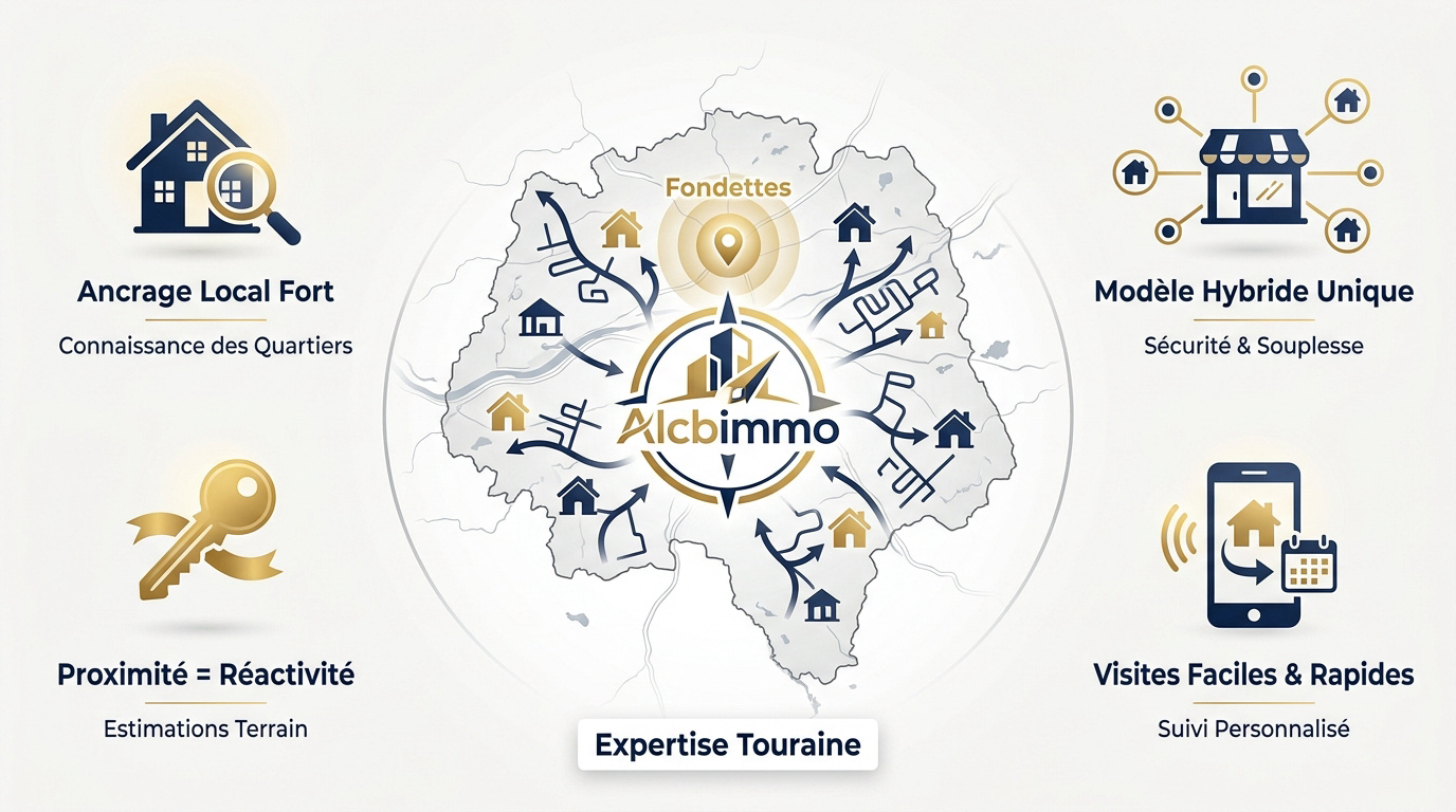 Agence immobilière Alcbimmo à Fondettes en Touraine