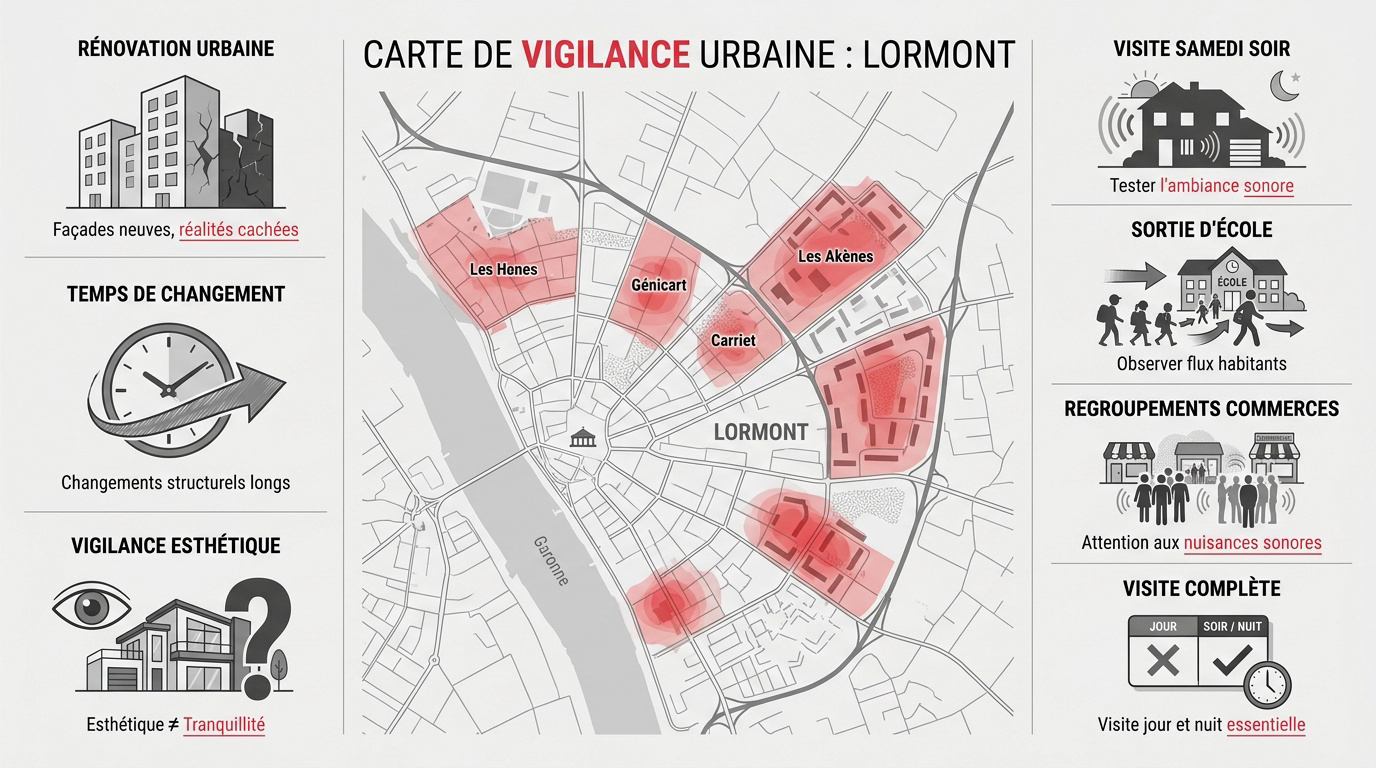 Carte de vigilance urbaine lormont quartier à éviter