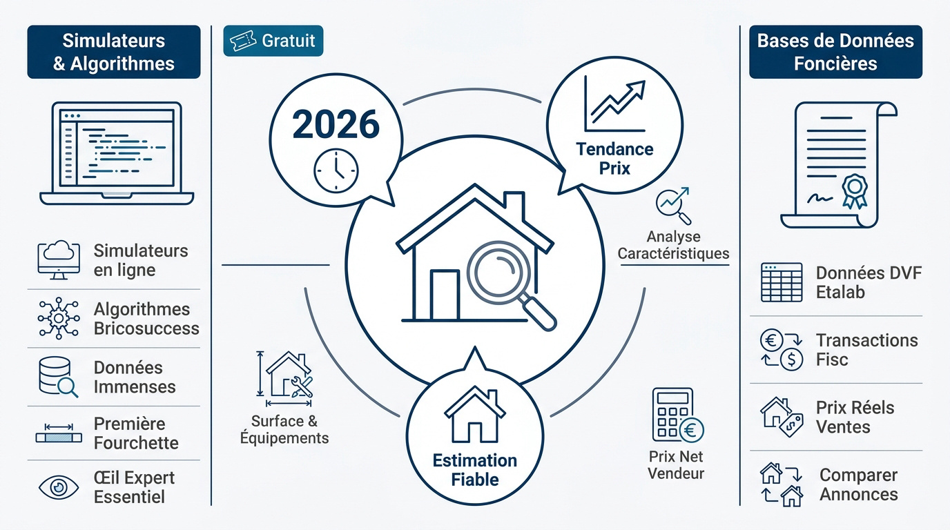 Analyse de données immobilières et outils d'estimation numérique pour 2026
