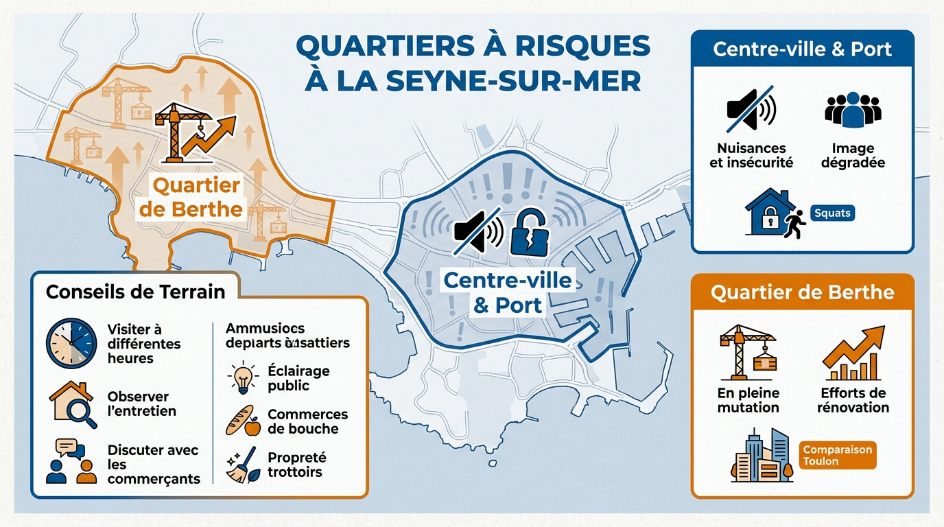 Analyse des zones de vigilance et quartiers sensibles à La Seyne-sur-Mer