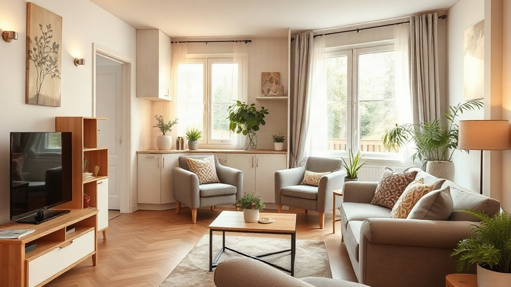 Appartement meublé dans une résidence pour seniors
