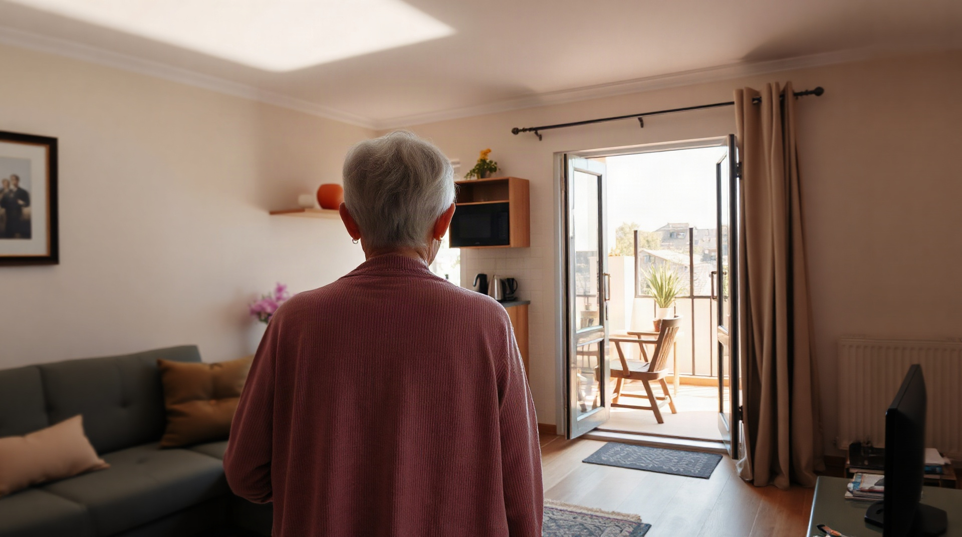 Intérieur d'un appartement en résidence senior