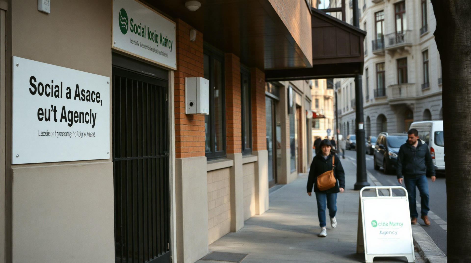Agence de bailleur social en centre-ville