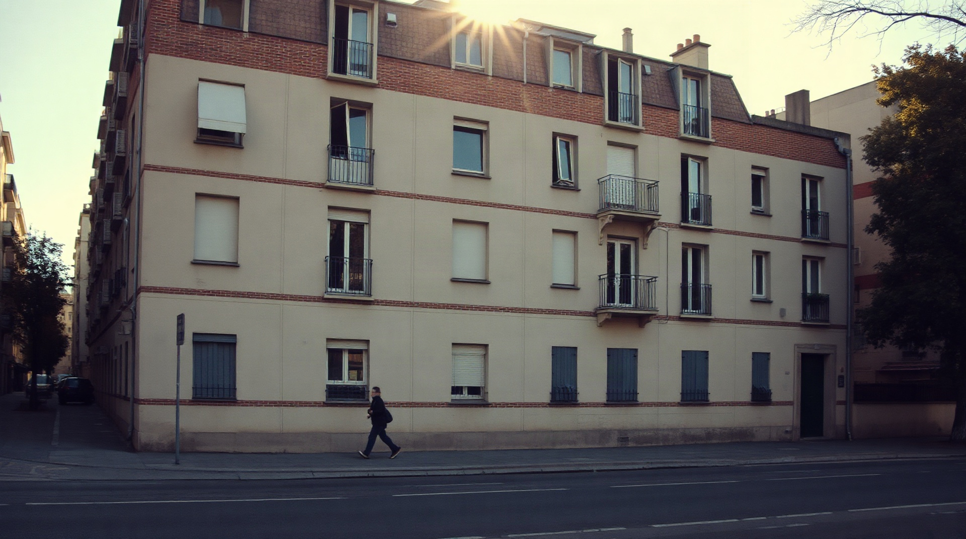 Immeuble de logements sociaux parisien
