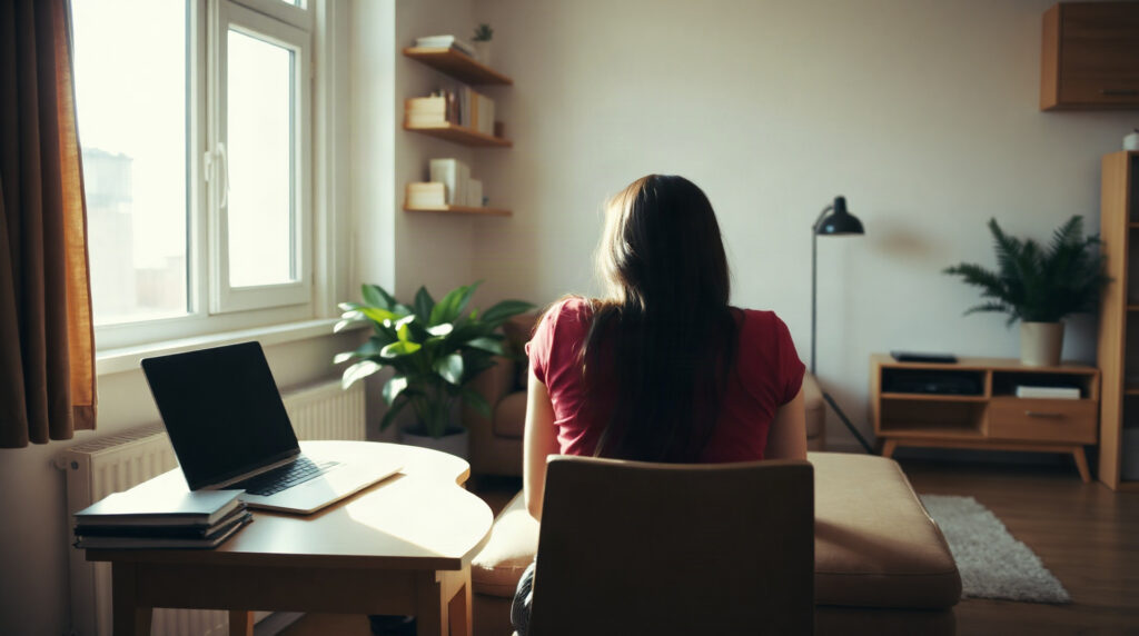 Locataire consultant son espace en ligne