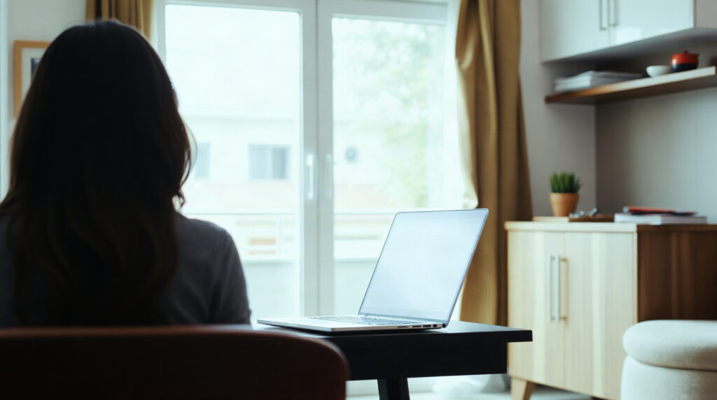 Locataire consultant son espace locataire en ligne