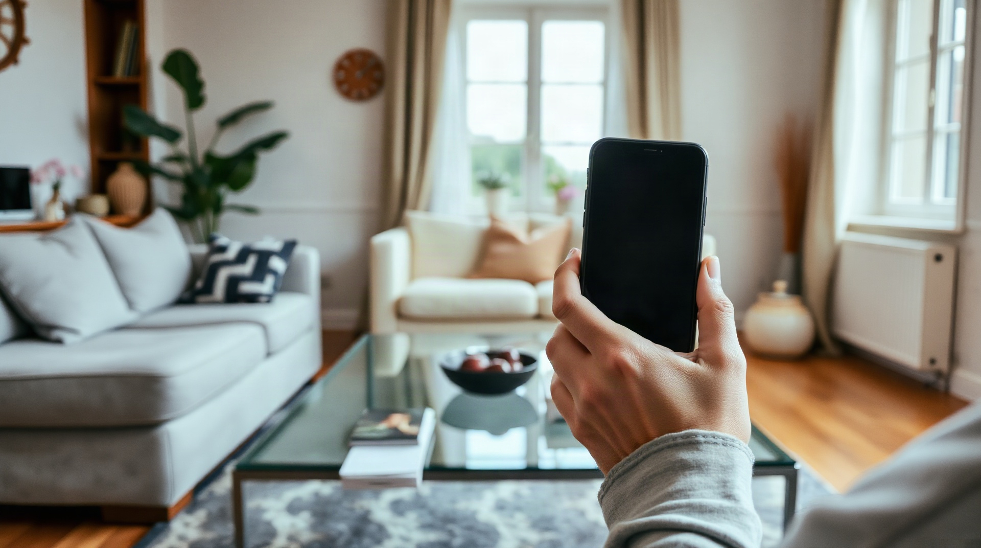 Paiement de loyer en ligne depuis un smartphone